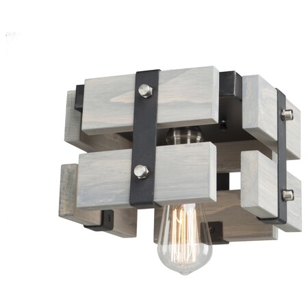 Artcraft Barnyard Ac11491Bw Flush Mount AC11491BW